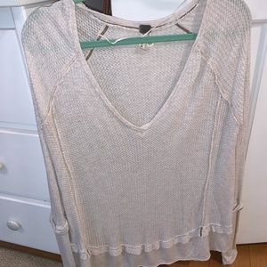 Free People sweater! Very comfy